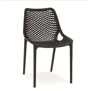 Kassandra Poly Side Chair - Black